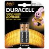 DURACELL / Batteries Basic, AAA (LR03, 24A) alkaline little fingers, SET 2 pcs. in blister