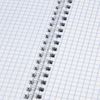 BRAUBERG / Notebook A5, 80 sh., Comb, cage, plastic cover, "OFFICE" / 4 pcs.