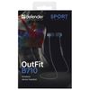 DEFENDER / Headphones with microphone (headset) OUTFIT B710, Bluetooth, wireless, black and blue