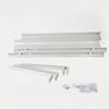 DELTA / Chalkboard lamps, set of 2, with brackets and fasteners)