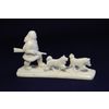 Тобольская фабрика художественных косторезных изделий / Tobolsk factory of artistic bone carving products / Sculpture "On the hunt"