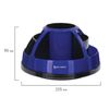 Stationery set BRAUBERG Mix of 10 subjects, rotating design, black-blue, blister