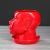 Керамика ручной работы / Planter "African head" 1.4 l