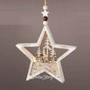 Kaemingk / Decorative Light Star Apeldoorn Story - Winter Fun 14 cm, Battery Operated