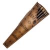 Золотая антилопа / Collectible souvenir set of skewers (6 pcs.) With the tip "Airplane"