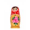 Золотая Хохлома / Wooden magnet "Matryoshka" 70x35 mm