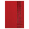 BRAUBERG / Notebook A4, 40 sheets, "Metropolis", bracket, cage, plastic cover, RED / 10 pcs.