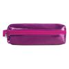 Pencil case-cosmetic bag BRAUBERG under faux leather, Vintage, Magenta, 20х6х4 cm