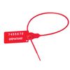 Seals plastic numbered, self-fixing, length of the working part 320 mm, red, set of 50 pcs.