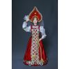 Потешный промысел / Muñeca de porcelana de recuerdo "Región de los Urales. Traje festivo femenino, finales del siglo XIX - principios del siglo XX"