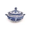 Гжельский Фарфоровый завод / Dumpling maker Blue motive, author's work 2s