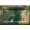 Арбет Мрамор / Shamail avec le nom d'Allah et du Prophète Muhammad sculpté dans du marbre Arbet ™ Malachite (vert)