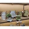 Kaemingk / Decorative planter for flowers Cup Spring Provence 23 * 20 cm, metal
