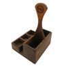 РосХозДом / RosKhozDom / Stand for spices, napkins, beech sauces with a set for spices included