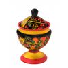 Золотая Хохлома / Salt cellar "Slavyanskaya"
