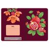 BRAUBERG / Notebook 60 l. in line SoftTouch cover, beige paper 70 g / m2, stitching, B5 (179x250 mm), POMEGRANATE / 4 pcs.
