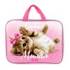 Calligrata / Folder with handles textile "The most cute"
