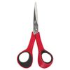 Scissors for Hobbies and crafts a TREASURE ISLAND of 140 mm, 3-sided sharpening, red-black