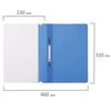 Raccoglitore in plastica STAFF, A4, 100/120 micron, blu