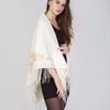 Торжокские золотошвеи / Woolen shawl "Butterflies"