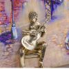 Золотая антилопа / Painting "Guitarist" hand-drawn