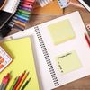BRAUBERG / Self-adhesive block (stickers) PASTEL, 76x76 mm, 100 sheets, yellow