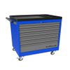 PROFFI Truck instrumental 795.6 RAL5005 (6 RAL7024 drawers, handle, wheels)