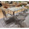 Kaemingk / Garden furniture set with mosaic Gran Toulouse: 1 table + 2 chairs