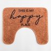 Этель / Set of bath mats "Home" 2 pcs, 80x50 cm, 50x40 cm, velor