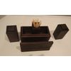 РосХозДом / RoskhozDom / Set for spices wooden on a stand Dispenser type 2