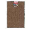 ЛАЙМА / Entrance pile moisture-dirt-proof mat, 40x60 cm, ribbed, thickness 7 mm, brown