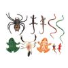 Играем вместе / Let's play together / Set of toys from plastisol "Reptiles and insects"
