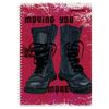 Альт / Notebook A4 80 l. comb, cage, glossy lamination, "BOOTS" / 7 pcs.