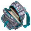 Ba lô BRAUBERG dành cho học sinh trung học / học sinh / thanh niên, hoa văn, "Hình thoi", 15 lít, 34x25,5x12,5 cm