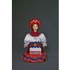 Потешный промысел / Bambola ricordo in porcellana "Ragazza in costume bielorusso, inizio XX secolo"
