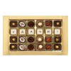Box "Airy soufflé in dark chocolate with a telegram" small, white
