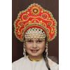 Русский народный костюм  / Kokoshnik "Larisa", 12.5 cm