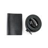 Set of passport cover + belt + gift box from wood