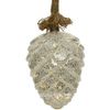 Kaemingk / Pendant lamp Bosse pine cone 21 * 15 cm, warm white LED lamps, battery operated, glass