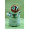 Ярославская майолика / Christmas tree toy "Snowman with a bullfinch", 4 pieces