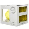 Kaemingk / Roksolana water set: jug + 4 glasses, yellow, glass