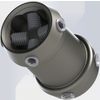 Adapter double under pyramid 60 mm
