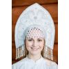 Русский народный костюм  / Kokoshnik "Alina", 16 cm