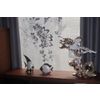 Curtains with artistic handmade embroidery