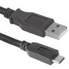 DEFENDER / Charger mains (220 V) UPC-23, Type-C cable 1 m, output current 2.1 A, black
