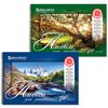 BRAUBERG / Álbum para desenho "Amazing Nature" (2 tipos), 40 folhas A4, 205x290 mm, pente, capa de papelão