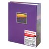 BRAUBERG photo album for 100 photos 10x15 cm, hard cover, "Mountain view", lilac