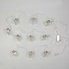 Luazon Lighting / Garland "Thread", 3 m with attachments "Crystal bulbs"