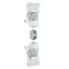 Wäscheklammerhalter FXS-DBL, maximaler Griff bis 10 mm, SET 10-tlg.