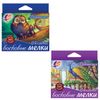LUCH / Wax crayons "Fantasy", 24 colors, oil-based, carton with Euro suspension
